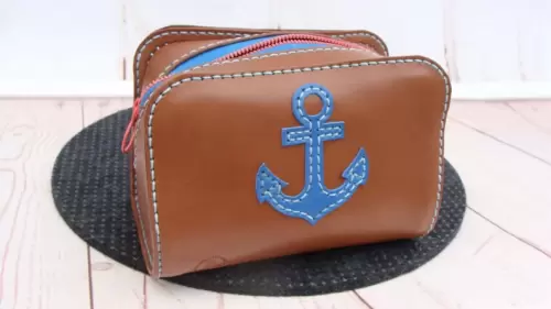 Leather Toiletry Bag £38